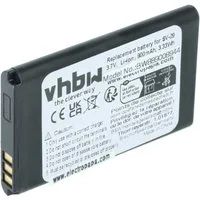 vhbw Akku passend für AVM Fritz!Fon X6, Fritz!Fon C6 DECT, Fritz!Fon C6 Smartphone-Akku Akku Li-Ion 900 mAh (3,7 V, 1 St), Leistungsfähiger Austausch-Akku für Telefon, Smartphone