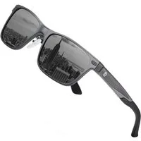 LuxusKollektion Retrosonnenbrille Sonnenbrille Herren polarisierte Retro Aluminiumrahmen UV400