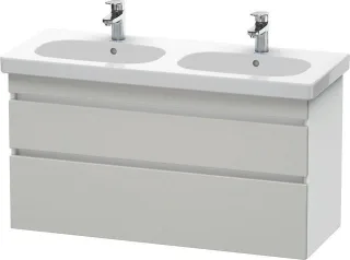 Duravit DuraStyle Waschtischunterbau wandhängend Betongrau & Weiß Matt 1150x453x610 mm - DS648600718 DS648600718