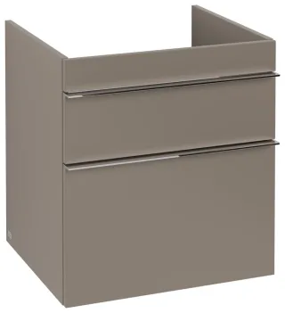 Villeroy & Boch Waschtischunterschrank Venticello 553x590x502 mm 2 Ausz. Waschbecken mittig Taupe A92301VM