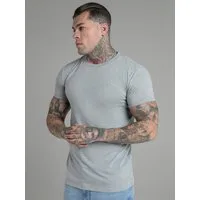 Siksilk T-Shirt SikSilk Herren Grau Marl T-Shirt