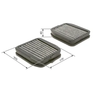 Bosch Aktivkohle-Innenraumfilter Mercedes E-Klasse W211