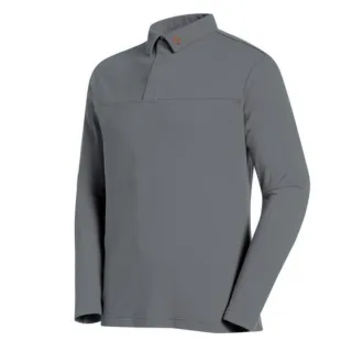 uvex fire und arc Poloshirt FR Langarm - Longsleeve  grau 3XL - 1723814