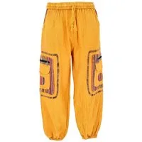 Guru-Shop Relaxhose Yogahose, Unisex Baumwoll Goa Hose mit.. alternative Bekleidung, Retro, Ethno Style
