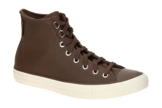 Converse A13027C CTAS Hi Leder Braun Sneaker - UNISEX, Echtleder, flauschiges...