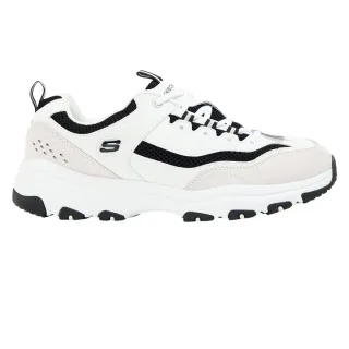 Skechers - Logo Sneaker für Herren, Niedrig geschnitten, Flach (Weiß/Schwarz)