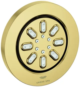 Grohe Seitenbrause 26801 Rainshower Aqua runde Form cool sunrise gebürstet, 26801GN0 26801GN0