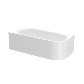Bette BetteLux Oval Silhouette Badewanne 3426-000CERVS weiß, 185x85x45cm