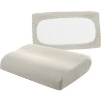 bellana Kissenbezug Universal Jersey, (2 Stück), passend für Nackenstützkissen