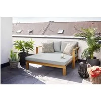 Primaster Loungebett Primaster Loungebett Capri inkl. Auflage, Ausziehbar witterungsbeständig
