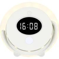 Northpoint LED Nachtlicht Digitaluhr Bewegungsmelder Nachtlicht Touch 500mAh Akku