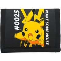 POKÉMON Geldbörse Kinder Geldbörse mit Klettverschluss Münzfach und Kartenfächern