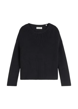 Marc OPolo Casual - Strickpullover oversize blau - Gr. - S
