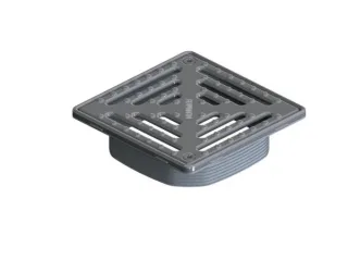 Dallmer Aufsatz DallDrain Select RH, 150 x 150 mm, 517456 517456