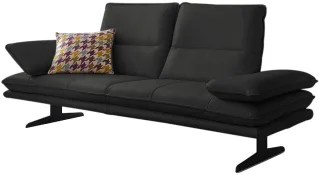 W.SCHILLIG 2-Sitzer "broadway" Sitztiefenverstellung, Kopfteil- & Seitenteilverstellung, Breite 216cm
