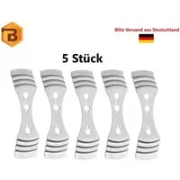 Montegoni Kerzenhalter 1/2/5/10 Stück Dochthalter 6 bis 9cm anpassbar (5 St., 1/2/5/10 Stk. Dochthalter,Zentrierwerkzeug), Hochwertiges Material,Inklusives Zentrierwerkzeug