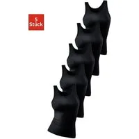 petite fleur by Lascana Unterhemd (5er-Pack) weiches, elastisches Feinripp-Material, schmale, anliegende Passform