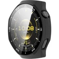 SmartUP Smartwatch-Hülle für Huawei Watch GT6 Pro 46mm Schutzglas Panzerfolie Display Case 9H 1,47, kompletter Rundumschutz