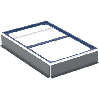 Geberit Duofix Installationsrahmen für Duschfläche 110-140 cm, für sieben Füße: 140x90cm,, 551515001 551515001