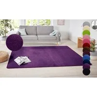HANSE Home Teppich Shashi, rechteckig, Höhe: 8,5 mm, Kurzflor, Unifarben, Läufer, weich, Esszimmer, Kinderzimmer, Flur