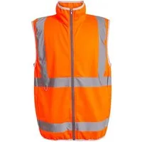Regatta Professional Arbeitsweste Pro Hi-Vis Full Zip Gilet Arbeitsweste