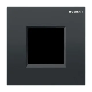 Geberit Abdeckplatte Typ 30 zu UR-Strg. 243271KM1 schwarz / glanzchrom / schwarz