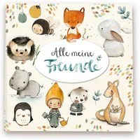 Pipapier Tagebuch Freundebuch "Alle meine Freunde", Kindergartenfreunde, Kita Freundschaftsbuch