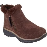 Skechers EASY GOING-COOL ZIP Winterboots Winterschuh, Reißverschlussstiefel mit 3M Scotchgard-Imprägnierung