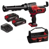 Einhell Akku-Kartuschenpistole Kartuschenpistole TE-SG 18/10 Li 18V + 2 x Akku 2.5 Ah, Ladegerät, Bag