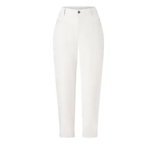 MAC - MAC JEANS - IVY, Cotton linen tencel weiß - Gr. - 32/OL