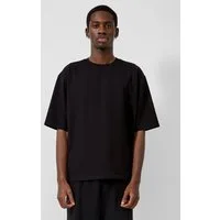 QS Kurzarmshirt T-Shirt Loose Fit T-Shirt aus Heavy Jersey