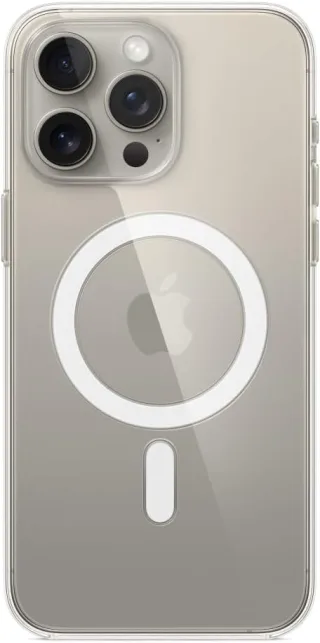 Apple Clear Case mit MagSafe [für iPhone 15 Pro Max] transparent