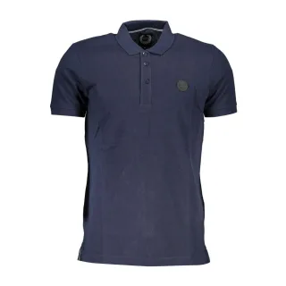 Gianmarco Venturi Blu Baumwoll Herren Polo