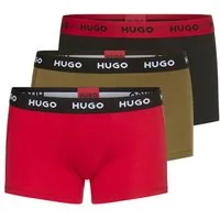 HUGO Trunk TRUNK TRIPLET PACK (Packung, 3-St) mit Logoschriftzug auf dem Bund