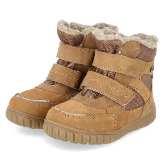 Lurchi Winterstiefeletten JAFER TEX - Gr. 24 - Braun - Synthetik, Leder & Textil