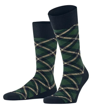 Burlington - Burlington Tartan Herren marine - Gr. - 43