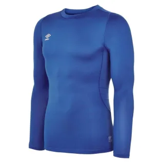 Umbro - Base Layer Oberteil Rundhalsausschnitt für Herren Langärmlig (Königsblau)
