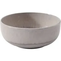 Villeroy & Boch Schale Müslischale 15 cm Perlemor Sand, Premium Porcelain, (Gläserset), Müslischale, Müslischüssel, Bowl, 490 ml, Premium Porcelain, beige