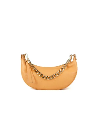 Giulia Monti Schultertasche Aprikose