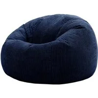 icon Sitzsack Sitzsack Erwachsene aus Cord flauschig „Kingston“, 85x50cm, Made in Germany, für Erwachsene & Kinder, mit Füllung