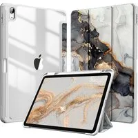 Fintie Tablet-Hülle für iPad Air 11'' M4/M3/M2(2026/2025/2024), iPad Air 5/4 Gen 2022/2020 10.9 Zoll, mit Stifthalter, Hülle mit transparenter Hartschale auf der Rückseite
