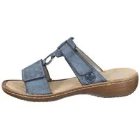 Rieker Basic Pantolette (1-tlg) Pantoletten - Zweifacher, verstellbarer Klettverschluss