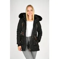 Navahoo Winterjacke Navahoo Mangala Princess Damen Winterjacke B873 mit abnehmbarer Kapuze