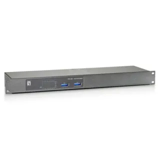 LevelOne FEP-1601W150 16-Port-Fast Ethernet-PoE-Switch