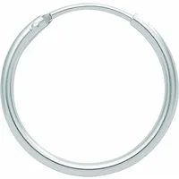 Adelia´s Paar Creolen Damen 925 Silber Ohrringe Creolen Ø 32 mm, Silberschmuck für Damen