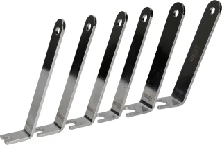 KS Tools Druckluft-Schnellverbinder-Lösewerkzeug-Satz, 6-tlg - 460.4420