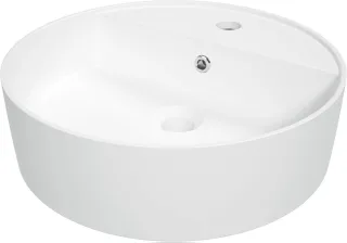 Neuesbad Aufsatzwaschbecken mit Hahnloch, 420MM NB1DECGR6U4B1