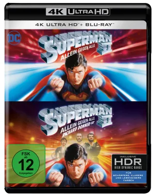 Superman 2: Allein gegen alle (4K Ultra HD) [Blu-ray]
