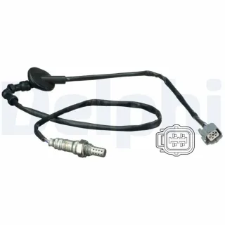 Delphi Lambdasonde nach Katalysator Honda Accord 7 ES20176-12B1