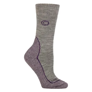 Damen Wollmischung gepolsterte Wander-Socken für Komfort beim Wandern und im Freien